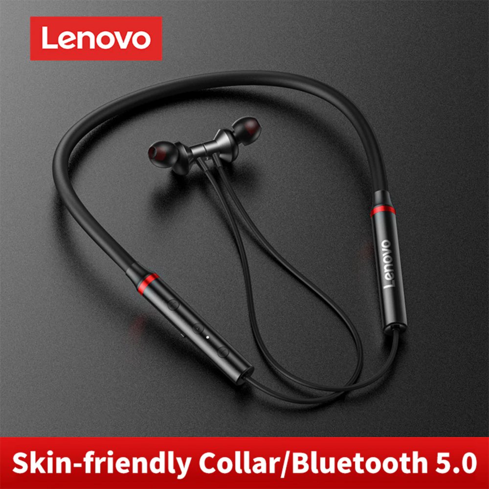 LENOVO HE05 WIRELESS NECKBAND HEADPHONES ROYAL MANIA