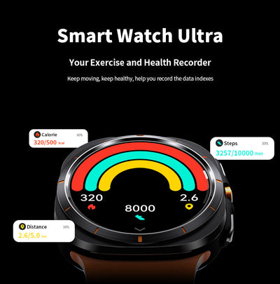 JS Watch 7 Ultra SmartWatch AMOLED Display