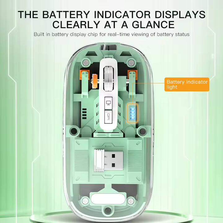Wireless Transparent Mouse