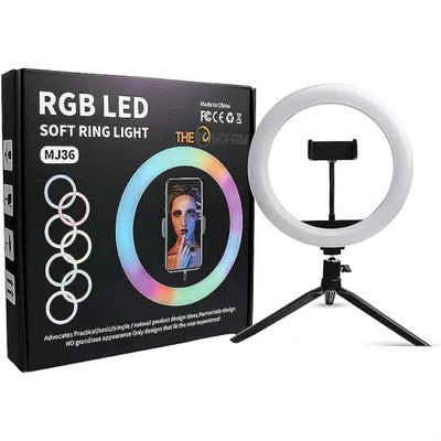 RGB Ring Light with 7ft Tripod Stand