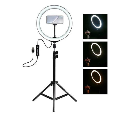 RGB Ring Light with 7ft Tripod Stand