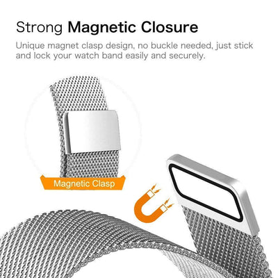 M101 Smart Watch (Metal Strap)