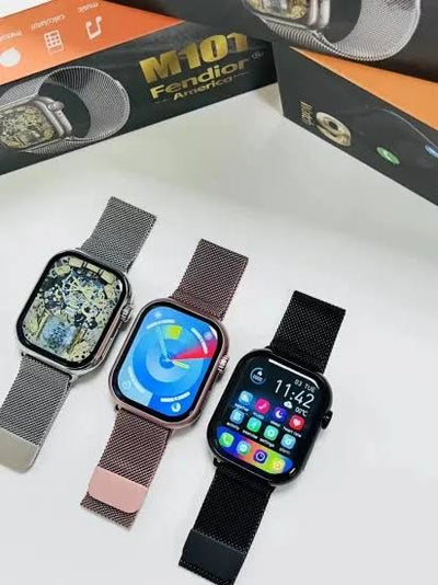 M101 Smart Watch (Metal Strap)