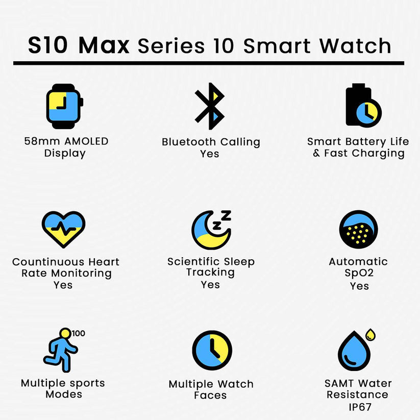 WATCH SERIES 10 AMOLED DISPLAY